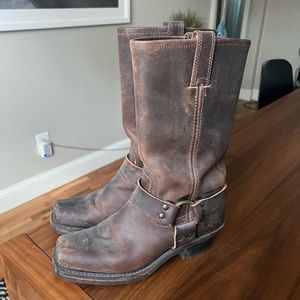 Frye harness boot